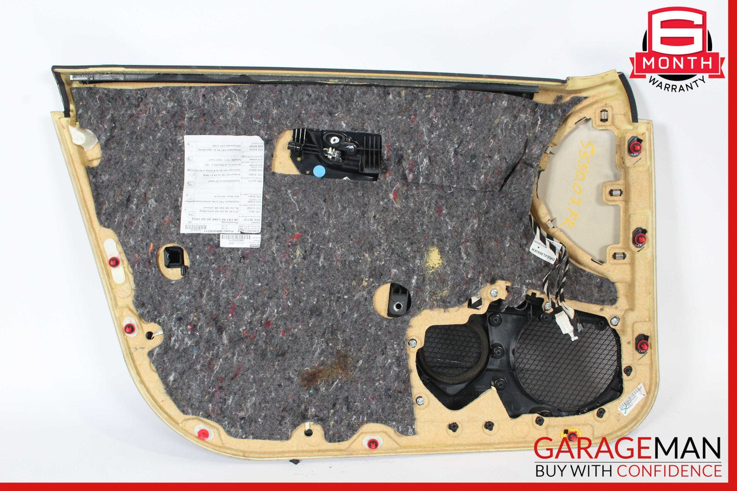 07-09 Mercedes W221 S550 Front Right Side Interior Door Trim Panel Anthracite