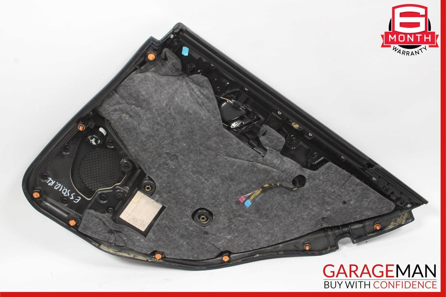 10-13 Mercedes W212 E350 E500 E250 Rear Left Side Interior Door Panel Grey