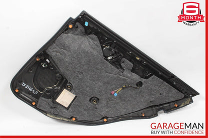 10-13 Mercedes W212 E350 E500 E250 Rear Left Side Interior Door Panel Grey