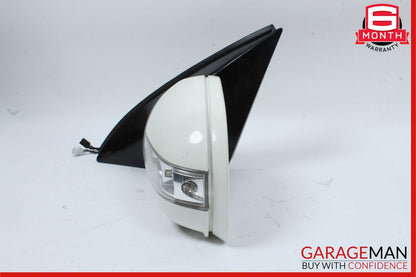 06-10 Mercedes W251 R350 R500 Front Left Side Mirror Door Rear View White OEM