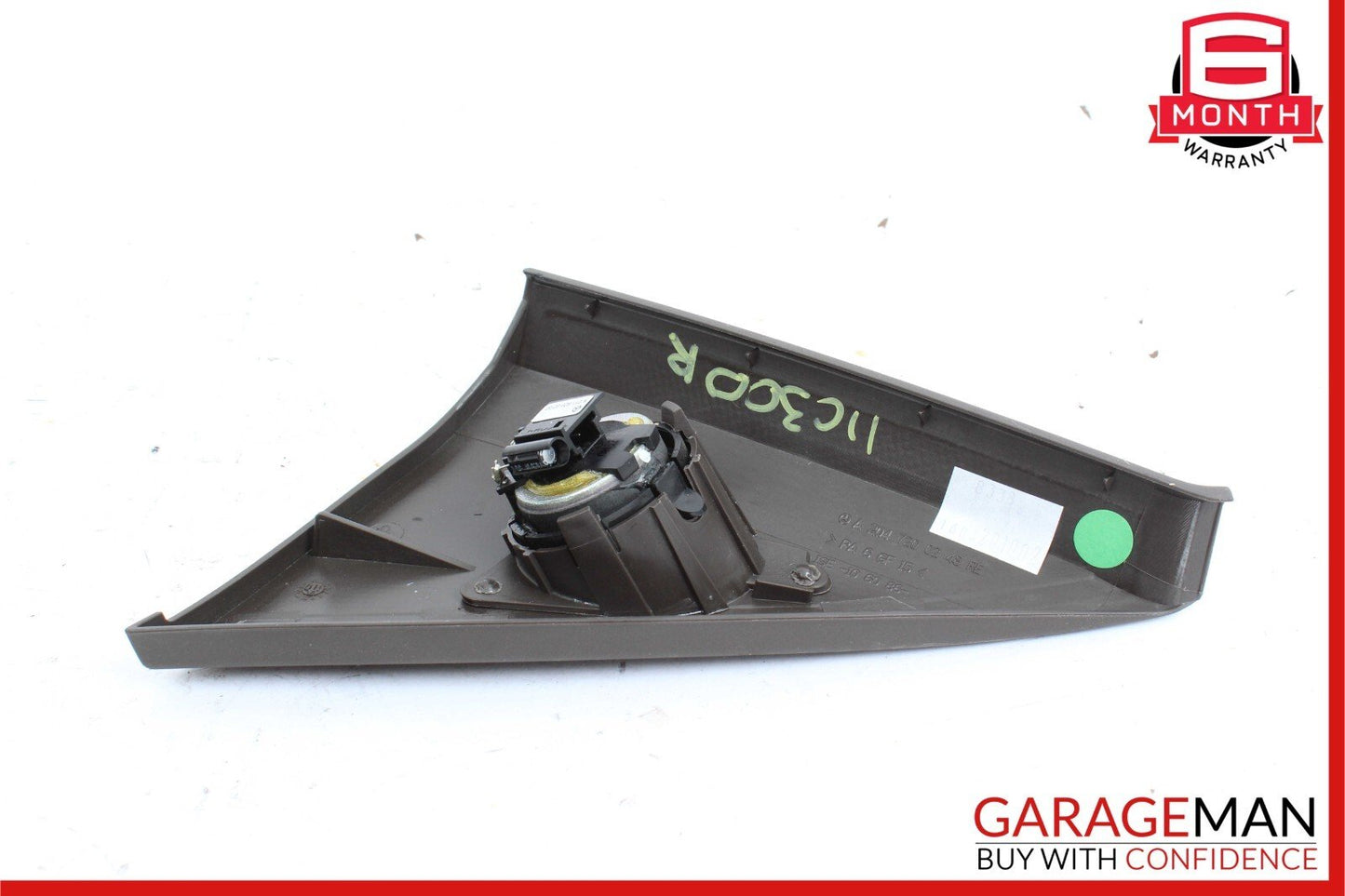 08-14 Mercedes W204 C300 Sedan Front Right Door Tweeter Speaker Trim Cover Beige