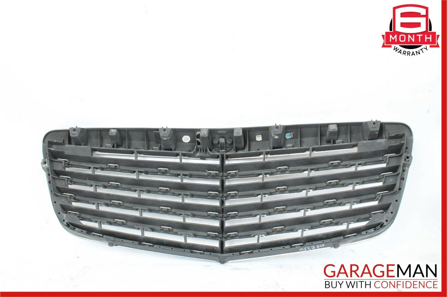 07-09 Mercedes W211 E320 E550 Front Center Bumper Grill Grille Trim Cover Panel
