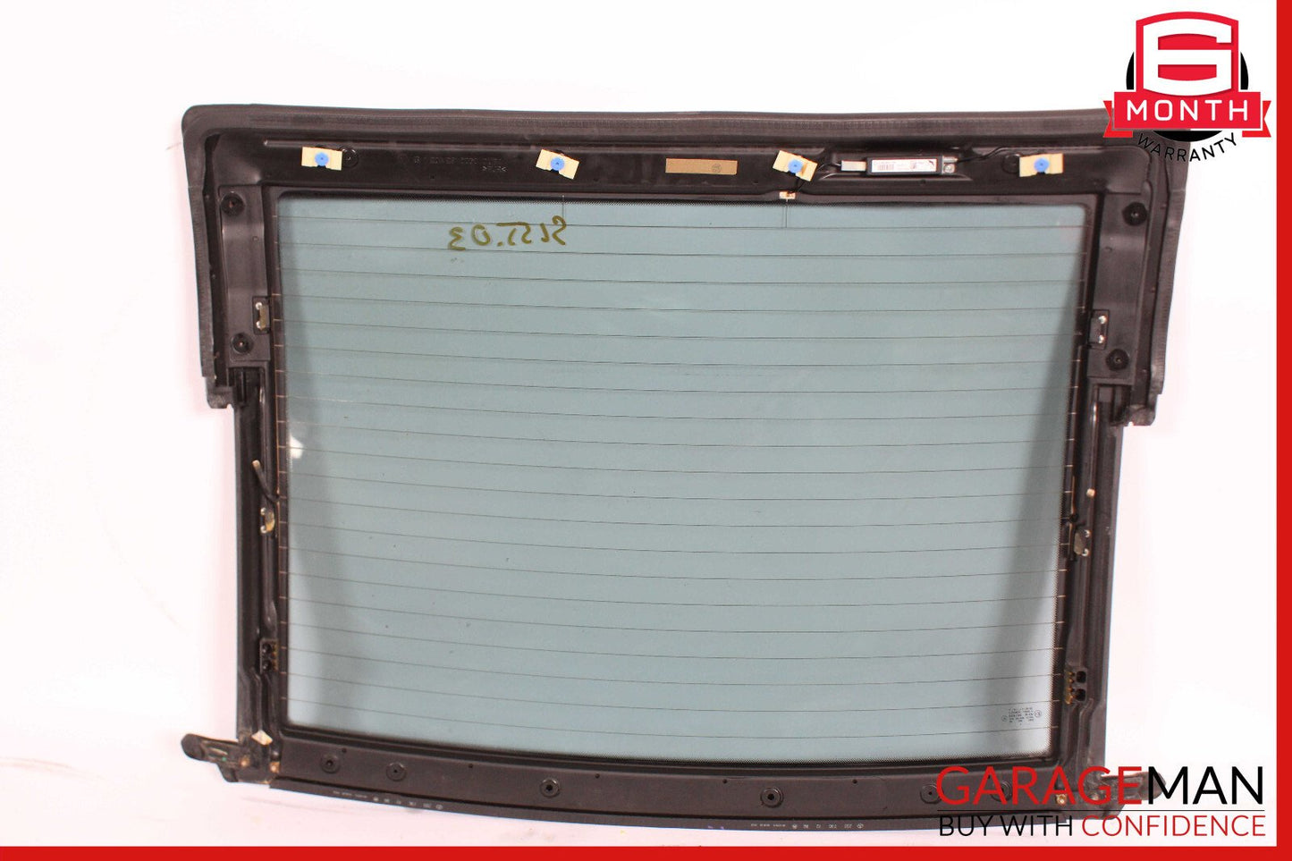 03-11 Mercedes R230 SL500 SL65 AMG Rear Windshield Back Window Auto Glass