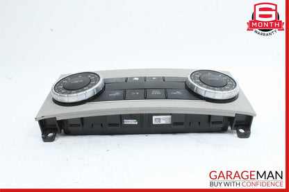 12-14 Mercedes W204 C250 C300 A/C Heater Climate Control Switch Assembly Grey