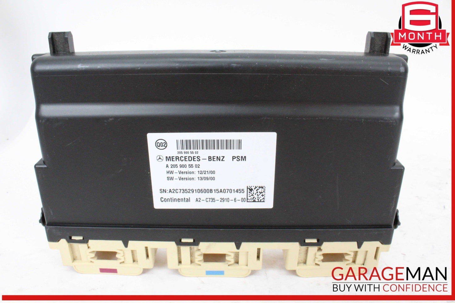 15-20 Mercedes W205 C300 Front Right Passenger Side Seat Control Module Unit OEM