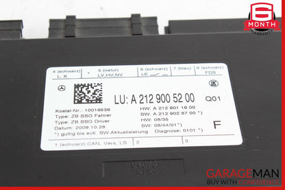 08-18 Mercedes W221 S550 SLK250 C250 Front Left Side Seat Control Module Unit