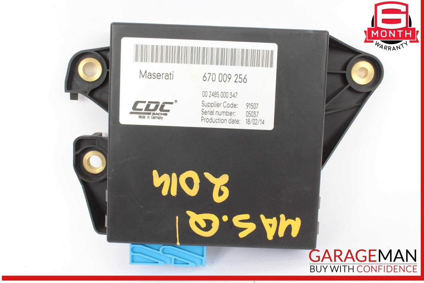 14-18 Maserati Quattroporte Suspension Control Module Unit 670009256 OEM