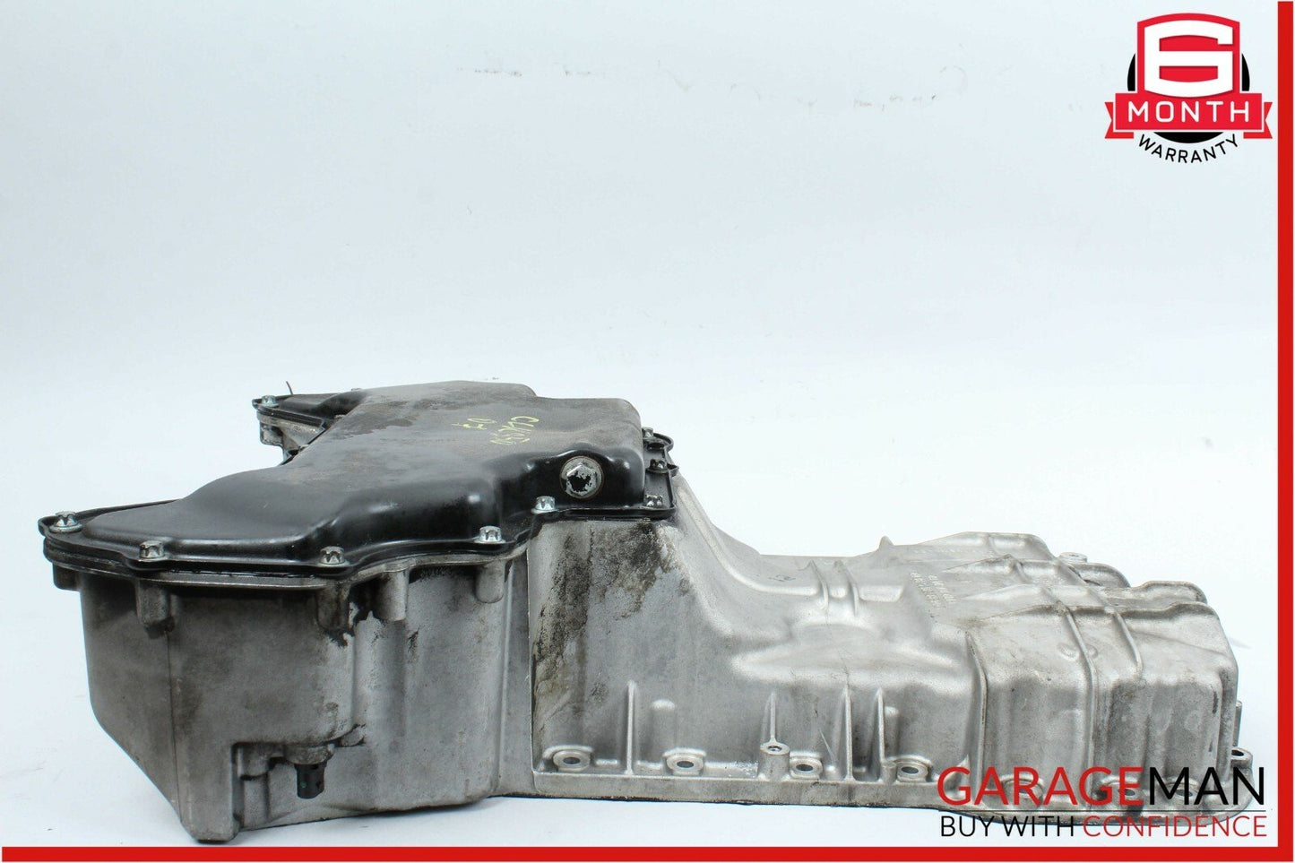 06-09 Mercedes W209 CLK350 E350 C350 Engine Upper Oil Sump Baffle Pan Assembly