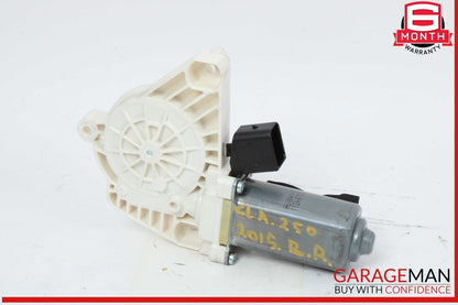 14-18 Mercedes W117 CLA250 CLA45 Rear Right Side Door Window Regulator Motor OEM