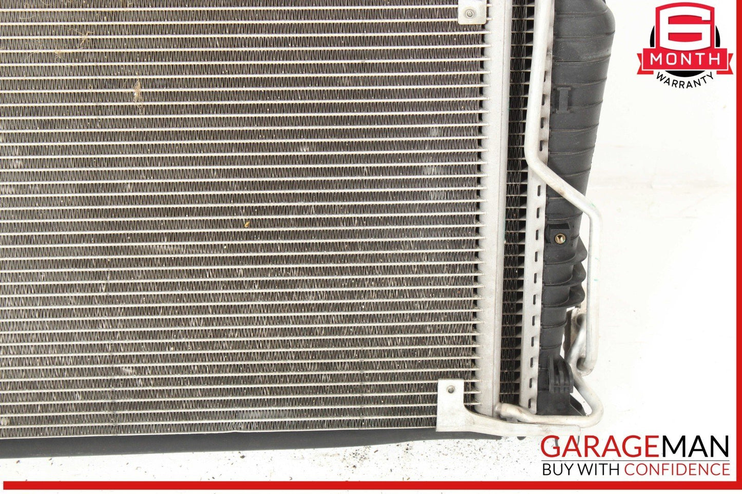 03-06 Mercedes R230 SL500 Engine Motor Cooling Radiator Fan Shroud A/C Condenser