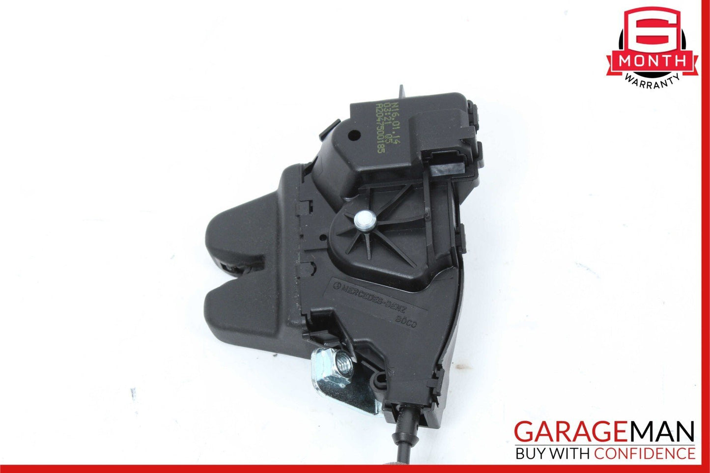 08-17 Mercedes W212 E350 Trunk Lid Latch Lock Actuator w/ Cylinder Lock Latch
