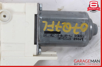 07- 15 Audi Q7 Left Driver Side Power Window Motor Regulator 4L0959801 OEM