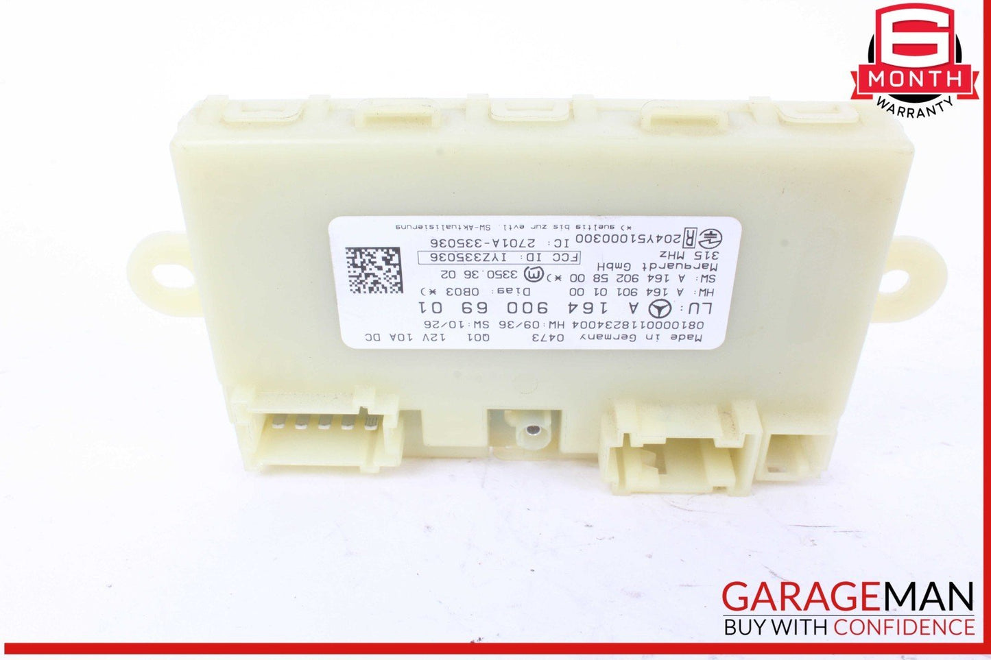 10-12 Mercedes W164 ML350 4MATIC Keyless Go Ignition Control Module Unit OEM