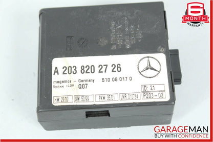 01-07 Mercedes W203 C230 CLK320 Anti Theft Alarm Module 2038202726 OEM