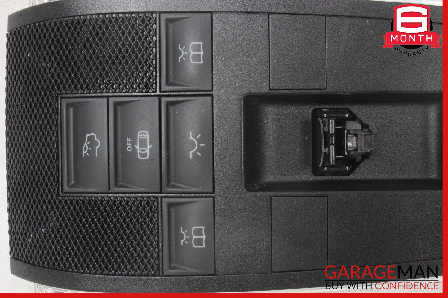 08-14 Mercedes W204 C300 Sedan Overhead Dome Light Lamp Switch Control Black OEM