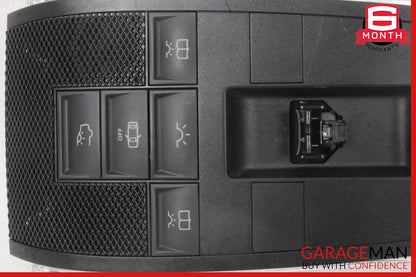 08-14 Mercedes W204 C300 Sedan Overhead Dome Light Lamp Switch Control Black OEM