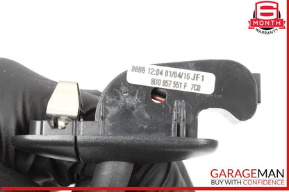 14-17 Audi SQ5 Front Left Driver Side Sun Visor Sunvisor Black 8U0857551F OEM