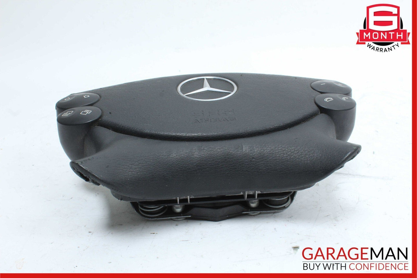 03-12 Mercedes G500 CLK55 AMG CLS500 Steering Wheel Airbag Air Bag Black OEM