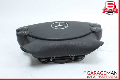 03-12 Mercedes G500 CLK55 AMG CLS500 Steering Wheel Airbag Air Bag Black OEM