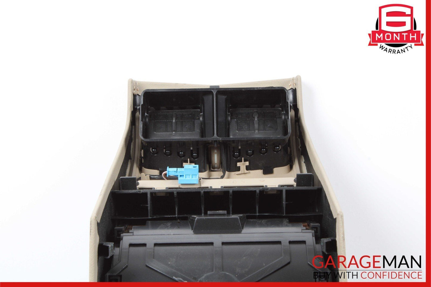 12-14 Mercedes W218 CLS500 CLS550 Rear Center Console Armrest Storage Beige OEM