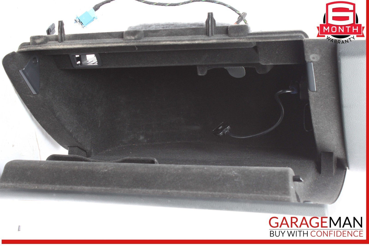 13-16 Audi A4 Front Right Passenger Side Glove Box Storage Compartment Black OEM