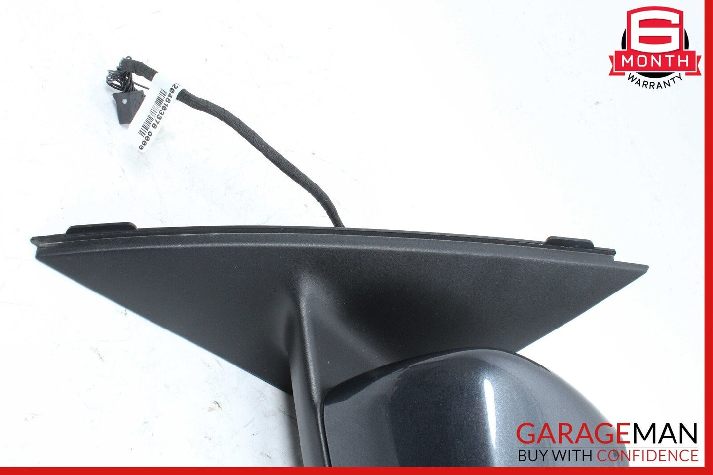 12-14 Mercedes W204 C250 Front Left Side Mirror Rear View Door Black OEM