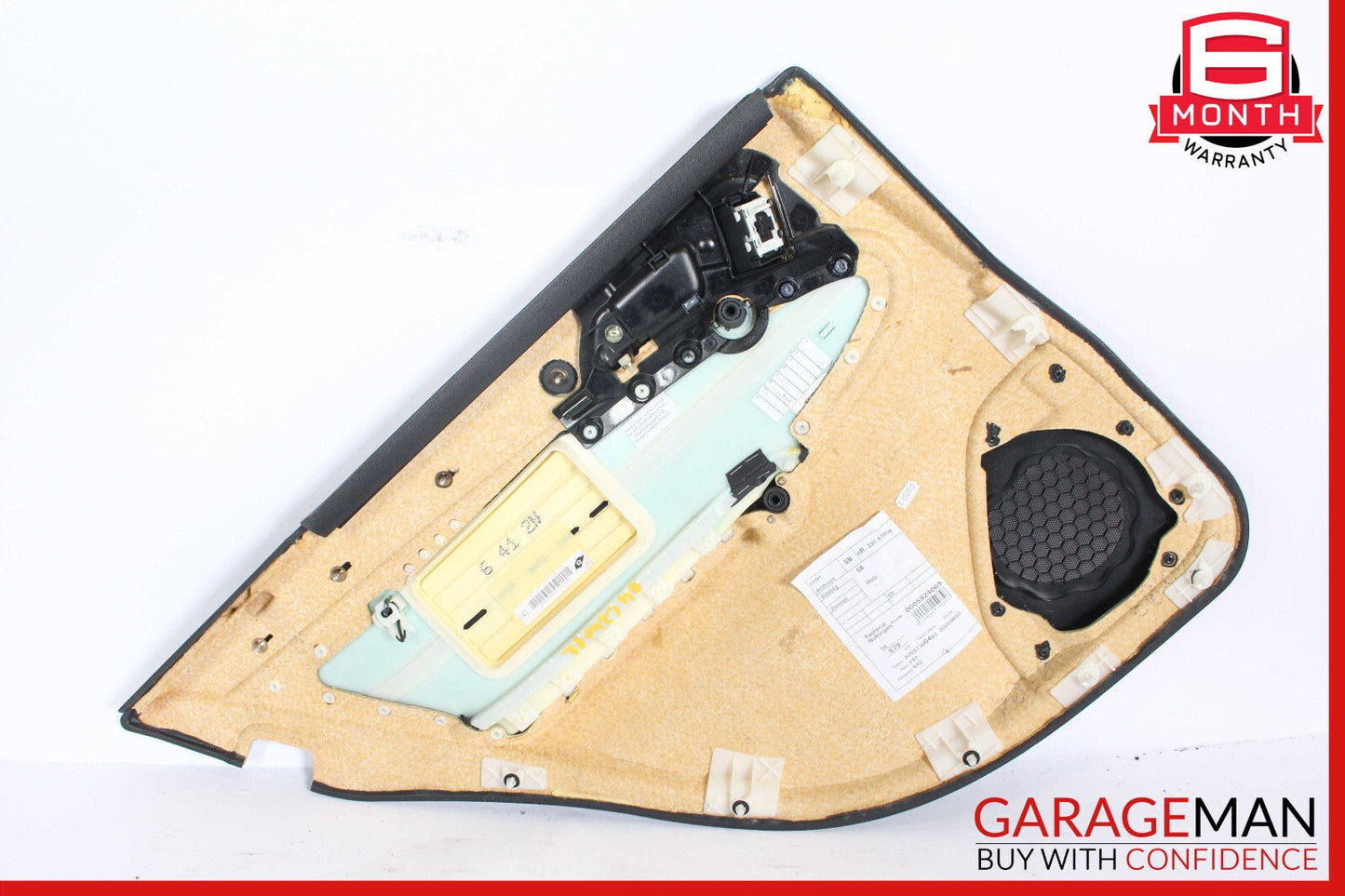 01-04 Mercedes W203 C240 C320 Rear Right Side Interior Door Panel Black OEM