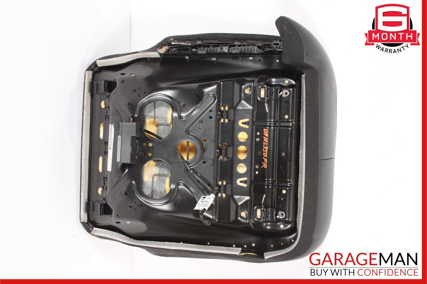 09-13 Mercedes W164 ML350 R350 Front Right Side Bottom Lower Seat Cushion Black