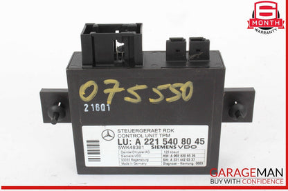 07-14 Mercedes W221 S550 CL550 Tire Pressure Monitor Module 2215408045 OEM