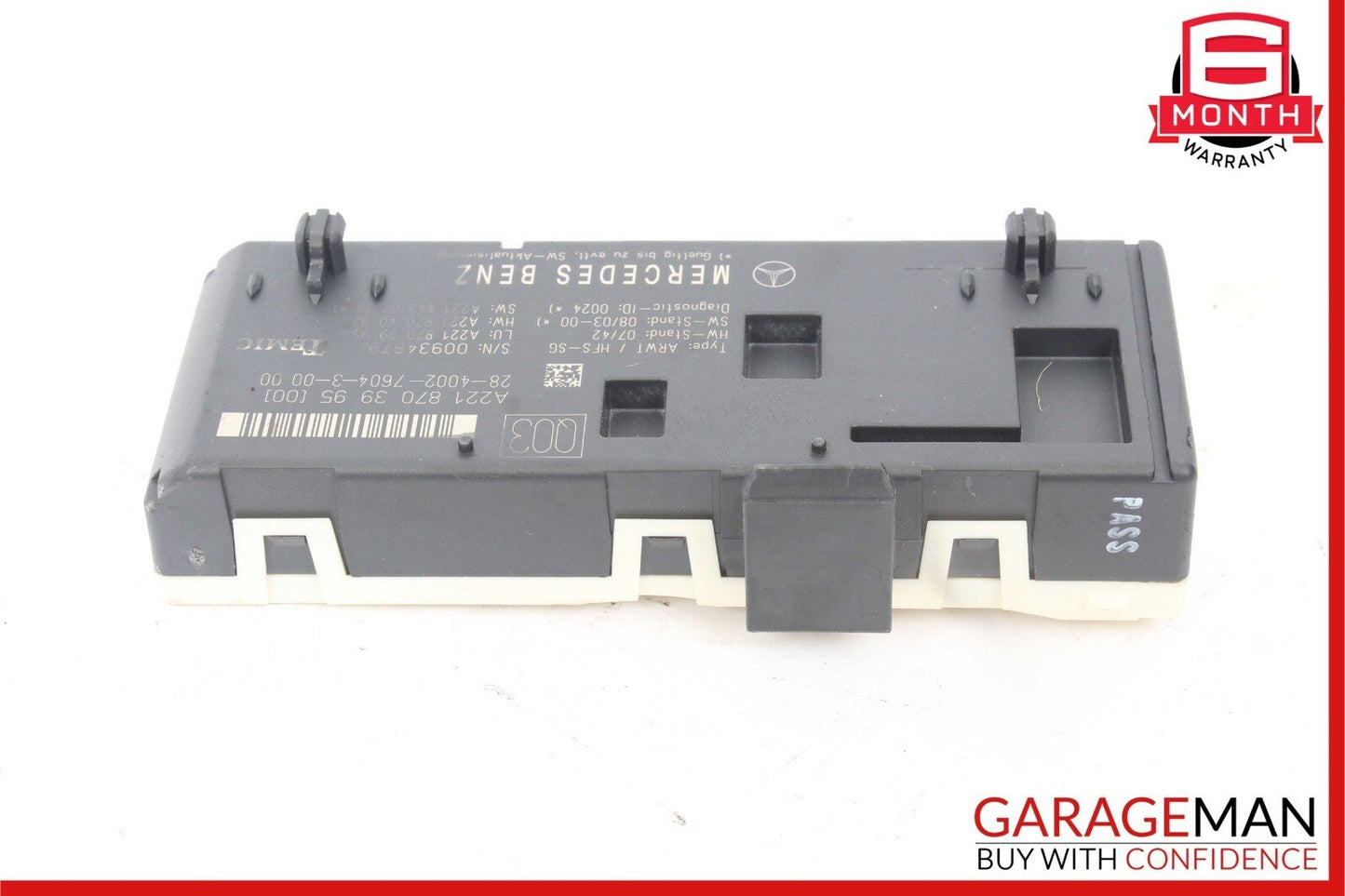 07-13 Mercedes W221 S500 CL550 Trunk Release Remote Open Close Module Unit OEM