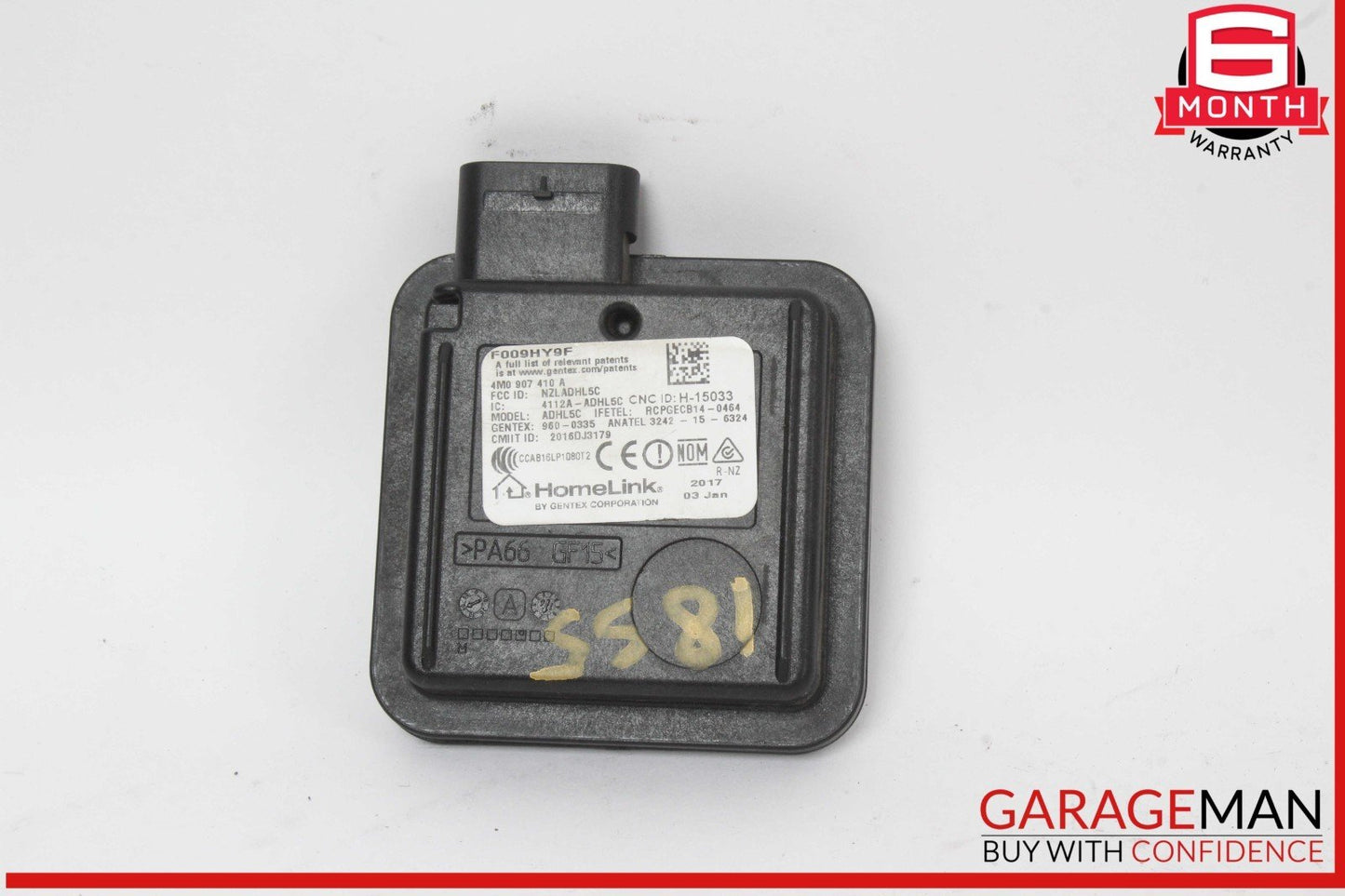 18-24 Audi S5 RS5 A4 Q5 Homelink Garage Door Opener Control Module Unit OEM