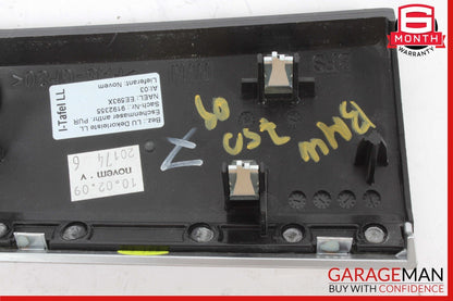 09-15 BMW 750i 750Li Right Passenger Side Dash Trim Panel 9192355 OEM