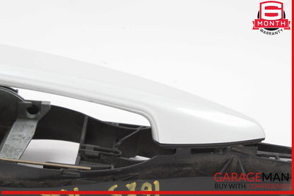 14-18 BMW X5 X6 Rear Left Driver Side Exterior Door Handle White OEM