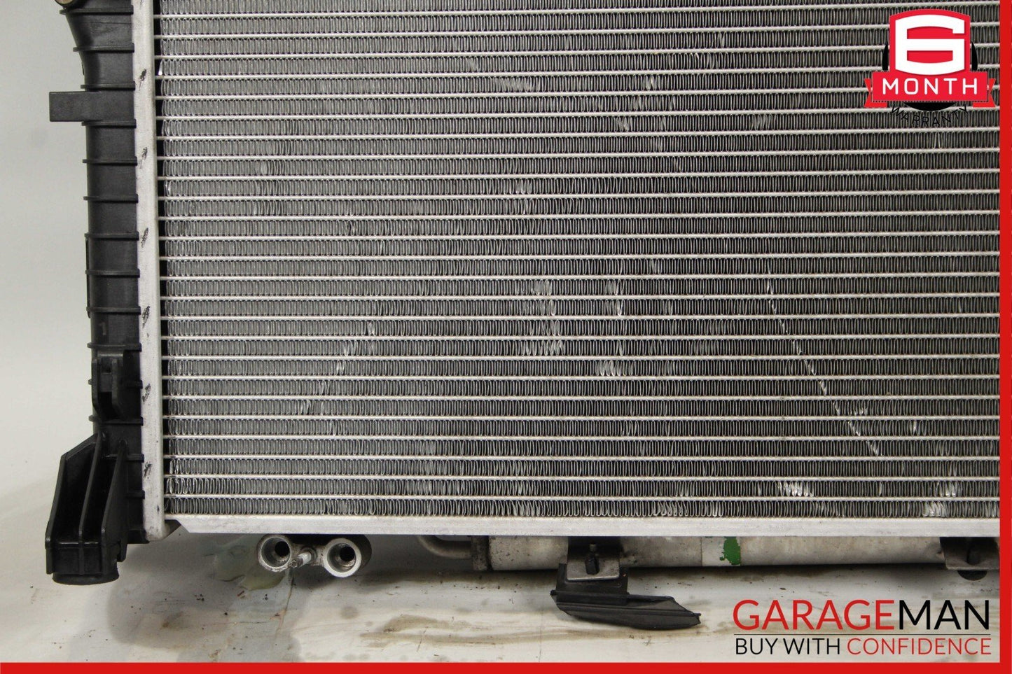 03-09 Mercedes CLS550 E500 Engine Cooling Radiator AC A/C Condenser Assembly OEM