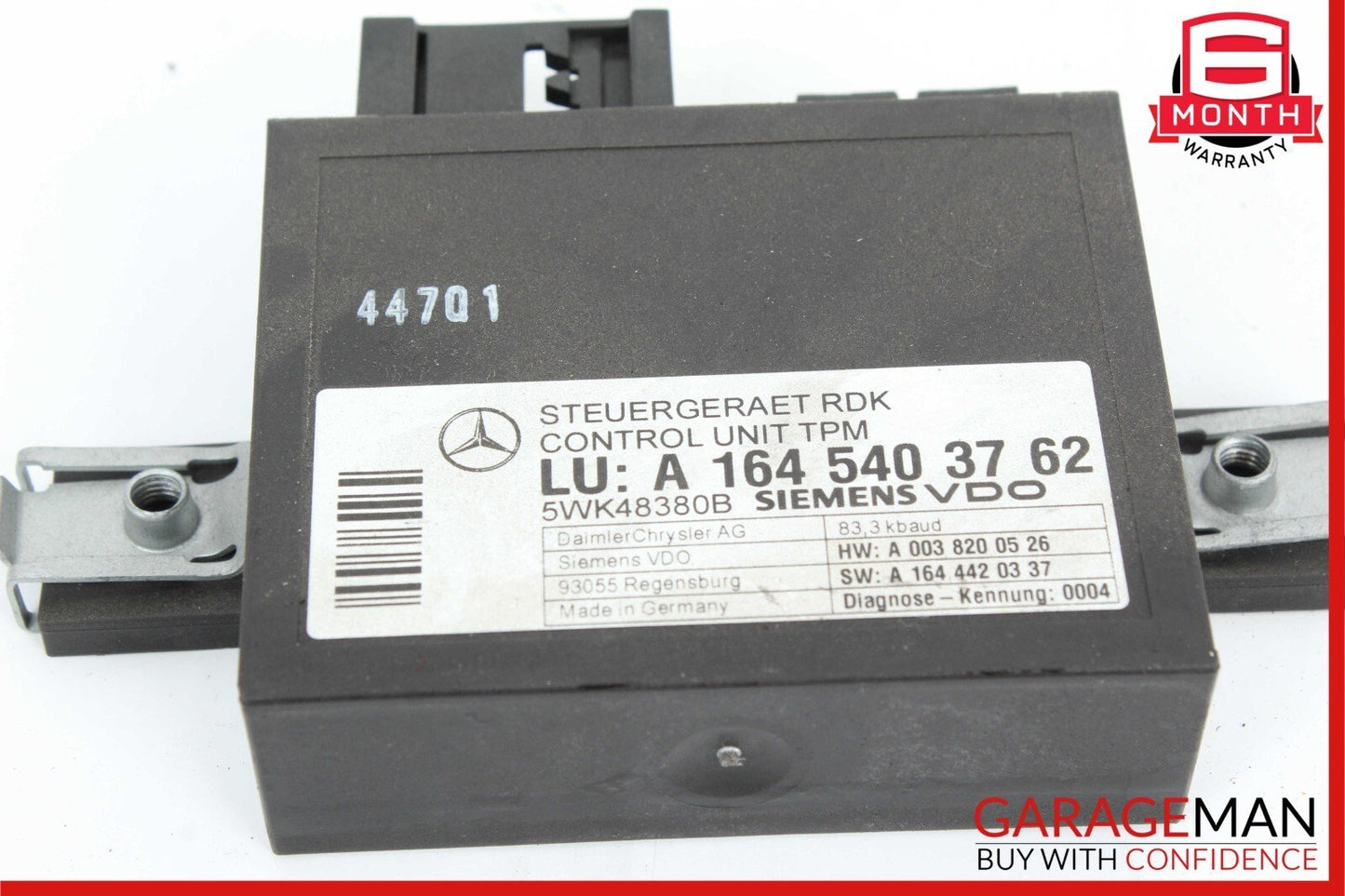 06-13 Mercedes W251 R350 CLS550 E350 E550 TPMS Tire Pressure Controller Module