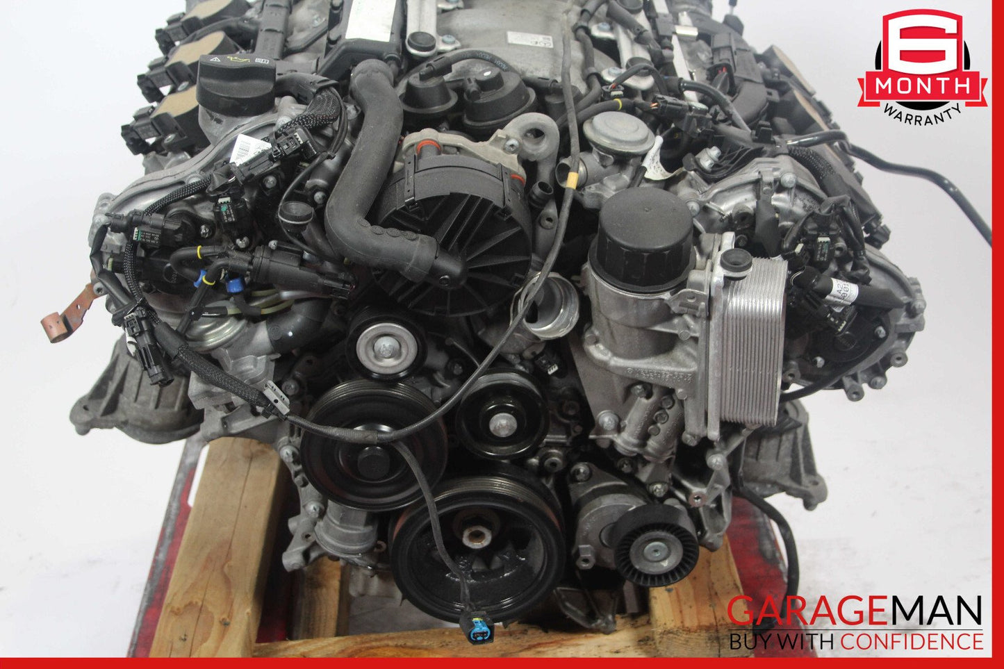 08-11 Mercedes W204 C300 3.0L V6 RWD Engine Motor Block Assembly OEM