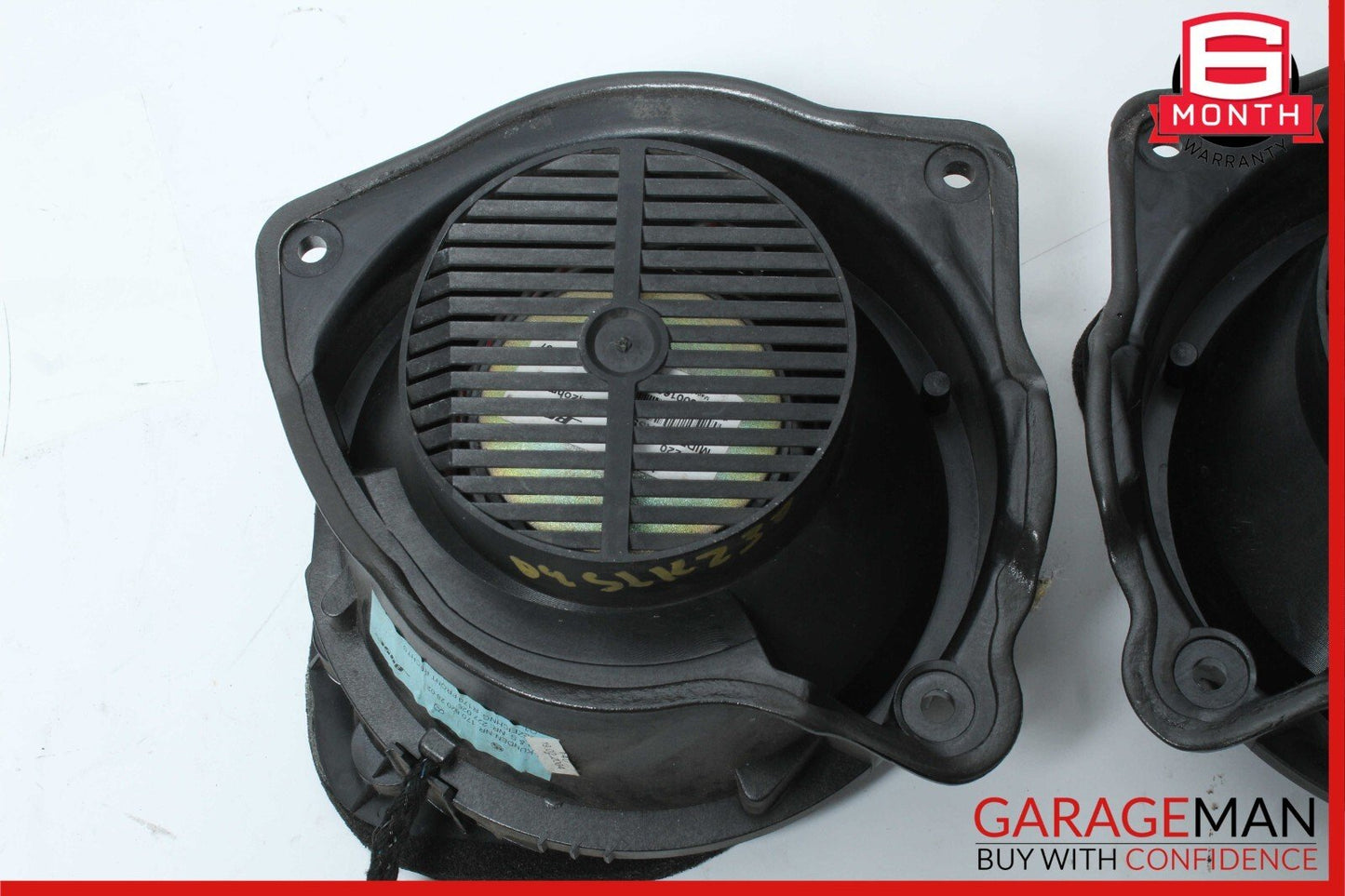 97-04 Mercedes R170 SLK230 Front Right & Left Side Door Sound Speakers Set of 2