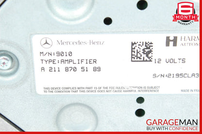 08-18 Mercedes W164 ML350 GL450 R350 Subwoofer Amp Amplifier Harman Becker OEM