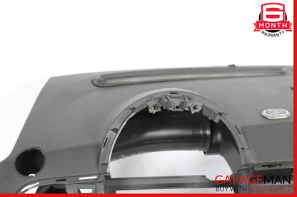 12-15 Fiat 500 Front Dash Dashboard Instrument Panel Cover Trim Assembly Black