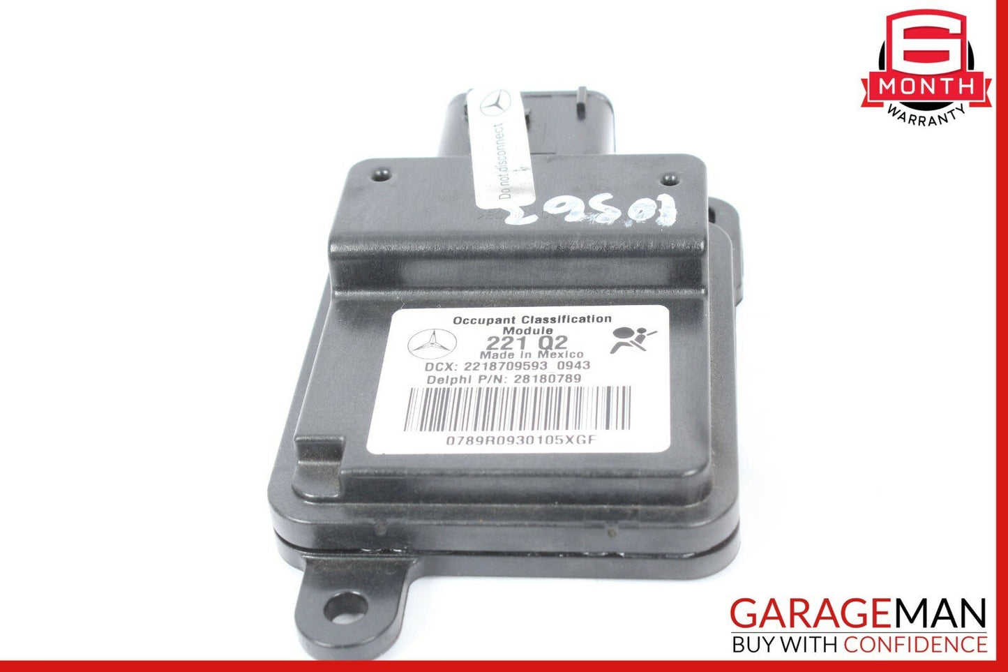10-13 W221 Mercedes S550 S600 Seat Occupancy Module Sensor 2218709593 OEM