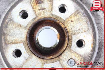 15-24 Porsche Macan 95B Rear Right Side Spindle Knuckle Wheel Hub w/ Rotor Disc