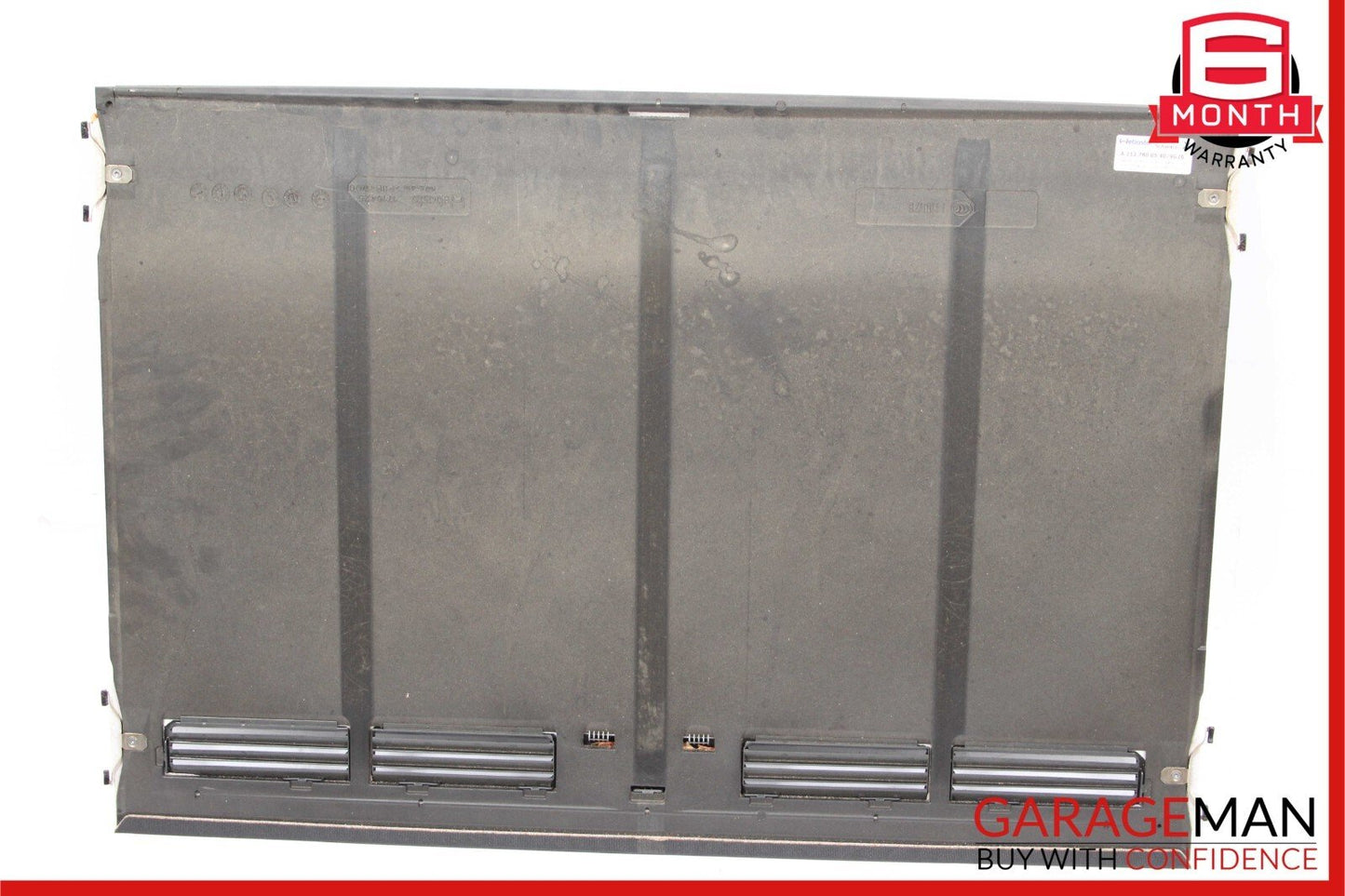 10-11 Mercedes W212 E550 E350 Interior Headliner Roof Sunroof Slide Trim Black