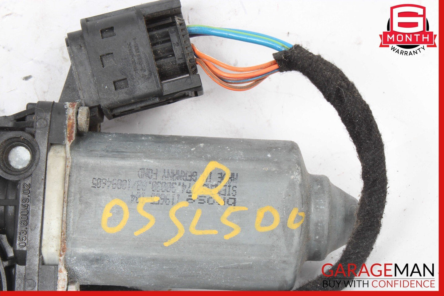 03-12 Mercedes R230 SL500 CLK500 Window Regulator Motor Front Right Side OEM