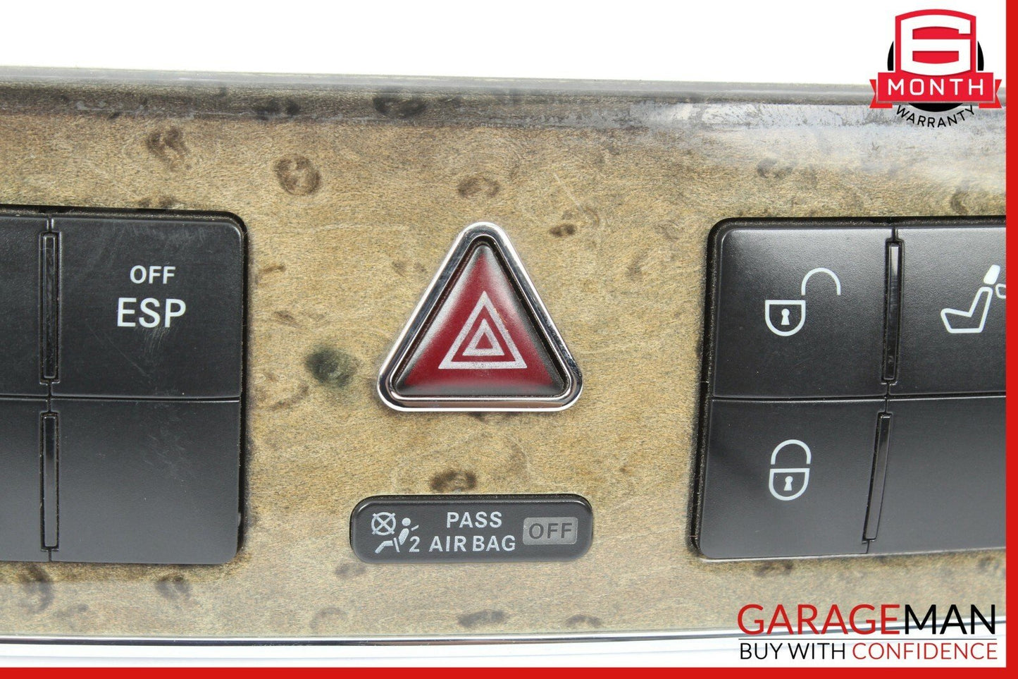 05-07 Mercedes W203 C230 C320 Dash Hazard Door Lock ESP Control Switch OEM