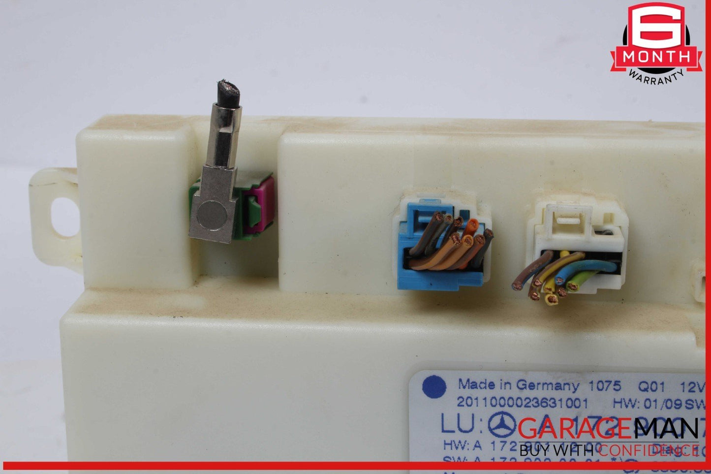 10-15 Mercedes W212 E350 C300 Keyless Go Entry Control Module 1729007900 OEM