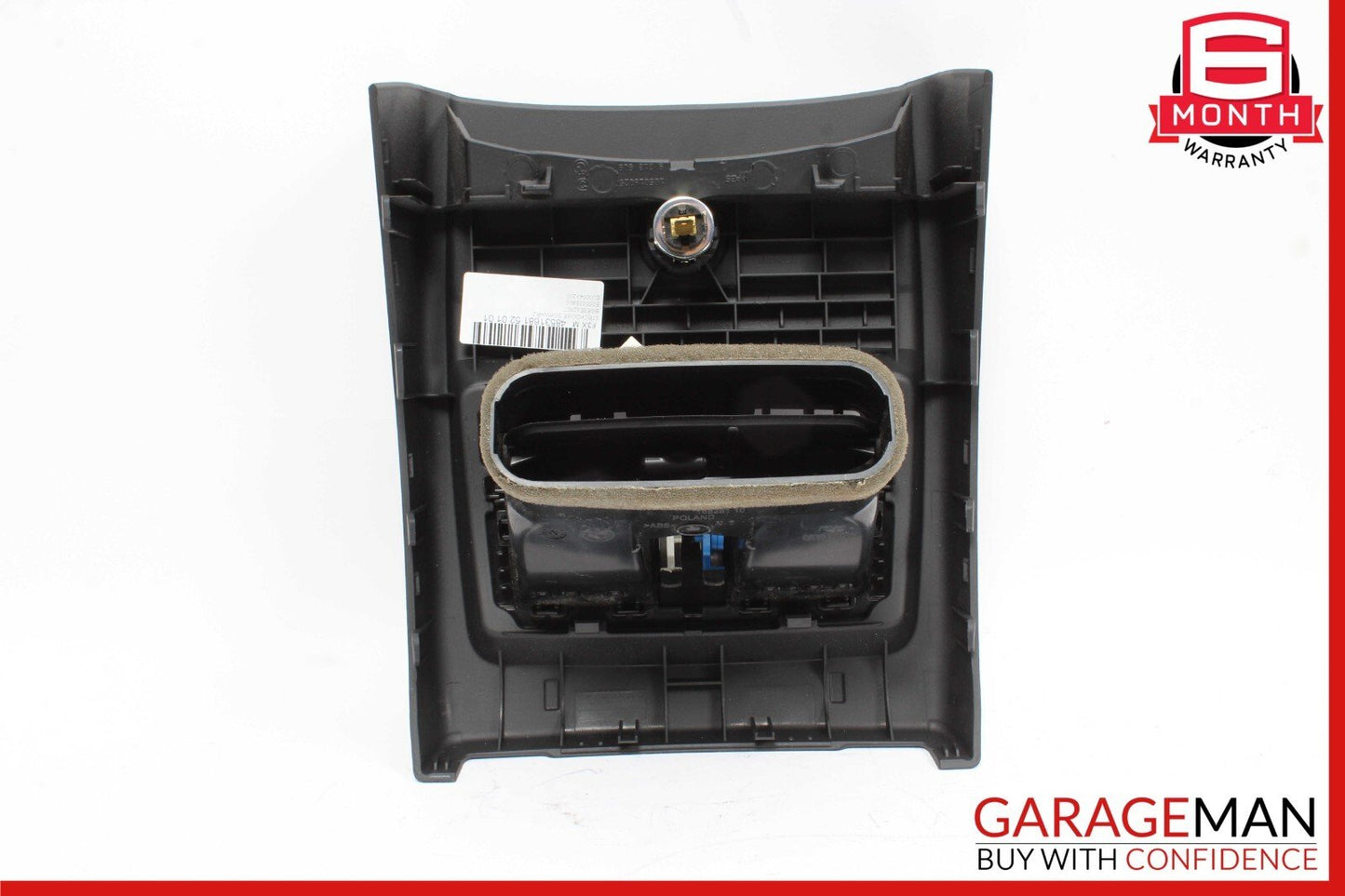 12-18 BMW F30 320i 528i Rear Center Console AC A/C Air Vent Trim Cover Assy OEM