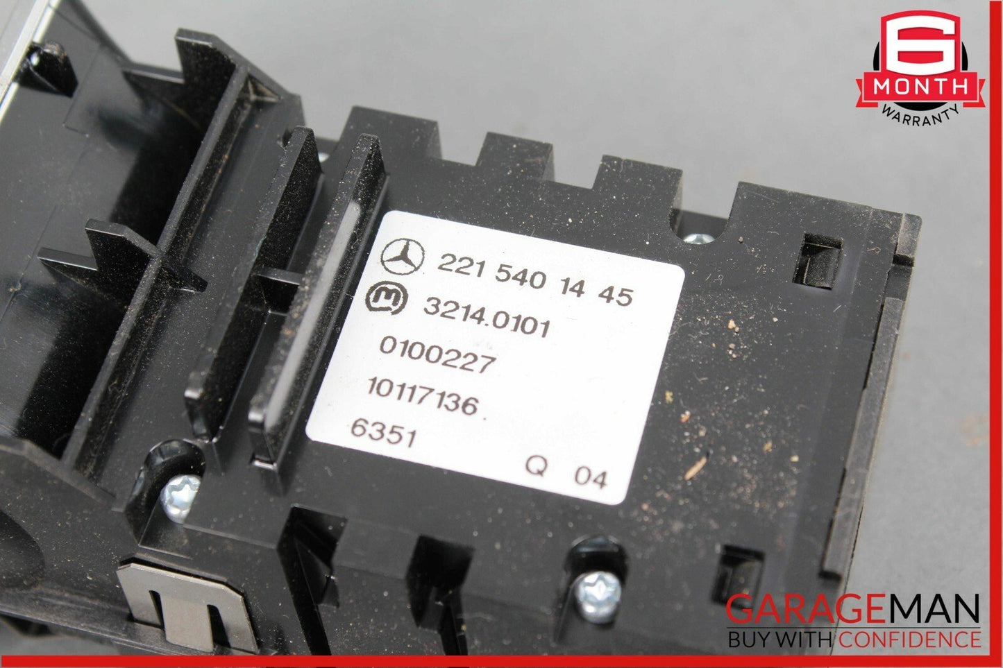 07-13 Mercedes W216 CL550 S550 Electronic Parking Button Control Switch Q04 OEM