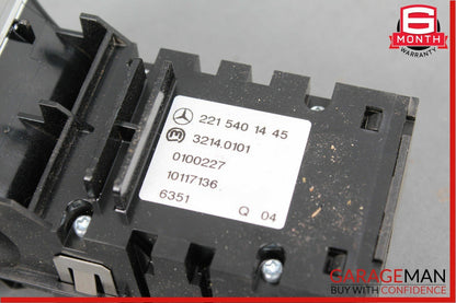 07-13 Mercedes W216 CL550 S550 Electronic Parking Button Control Switch Q04 OEM