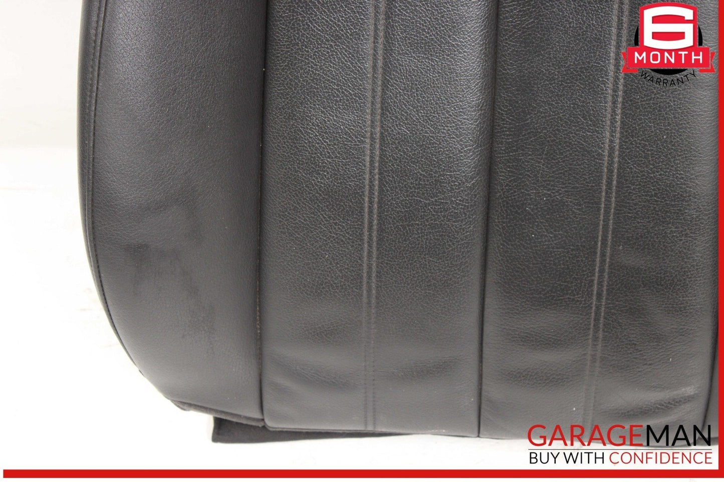 12-18 Audi A6 A7 Front Left Driver Side Top Upper Seat Cushion Cover Black OEM