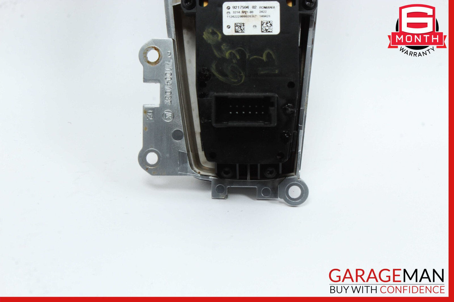13-19 BMW 650i F06 Electronic Parking Button Switch w/Trim OEM
